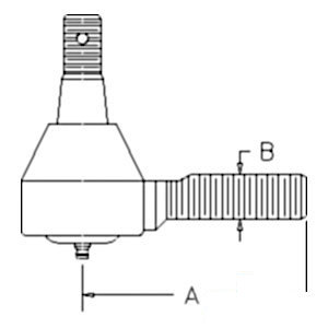 A-66711-56550 TIE ROD END              