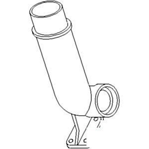 A-670034C1 ELBOW EXHAUST            