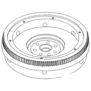 A-672211C91 FLYWHEEL W/ RING GEAR    