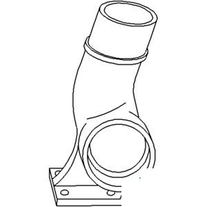 A-675316C2 ELBOW EXHAUST            