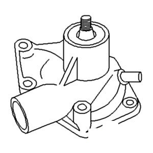 A-676640AS WATER PUMP               