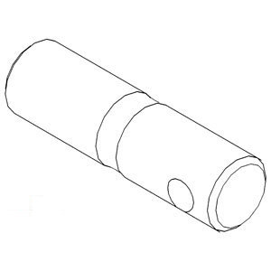 A-67693C1 PIVOT PIN (NO THREADS)   