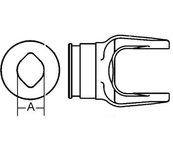 A-556927 OUTER TUBE YOKE          