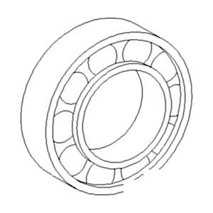 A-70227C91 BEARING BALL             