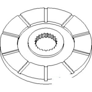 A-70277357 BRAKE DISC               