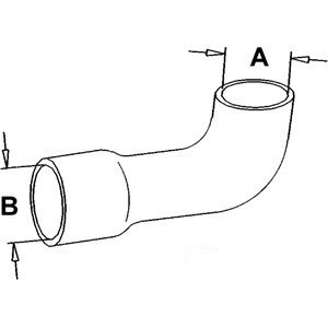 A-704289R2 RADIATOR HOSETOP         