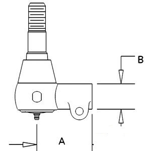 A-71820C91 CYLINDER END             