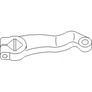 A-72090116 STEERING ARM LH          
