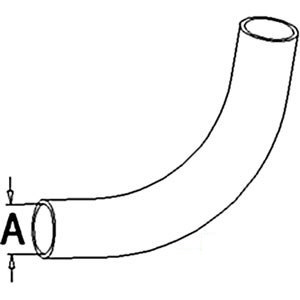 A-72100735 RADIATOR HOSE UPPER