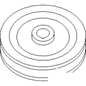 A-731003M2 PULLEY                   