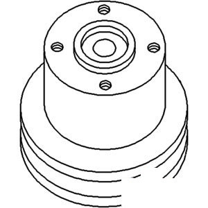 A-731805M1 PULLEY WATER PUMP        