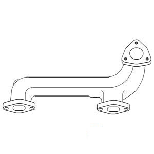 A-732813M1 MANIFOLD EXHAUST         