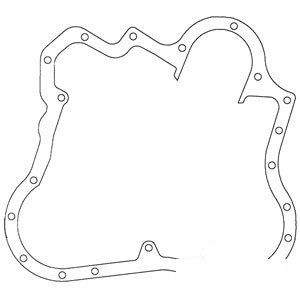 A-734661M1 GASKET FRONT COVER       