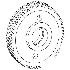 A-3637075M91 GEAR IDLER               
