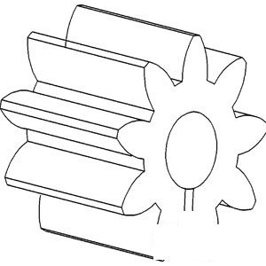 A-734850M1 GEAR BALANCER            