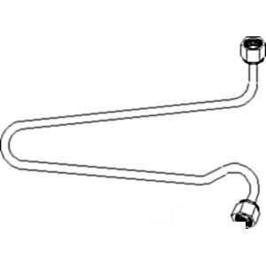 A-738912M91 INJECTION LINE  # 2 CYL. 