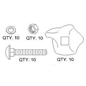 A-792493K CLIP KIT (PK 10)         