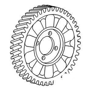 A-7RA6256ASTD GEAR TIMING (STD)        