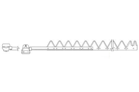 A-800-246 9' CHRM TOP SERRATD RIVET