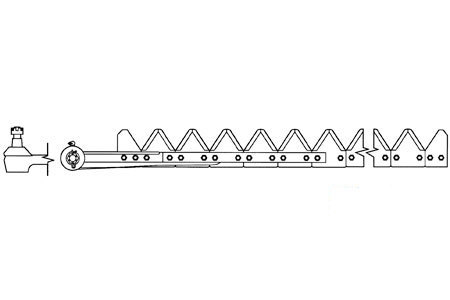 A-861-994 '25'' CHRMSABERTOOTH BOLT'