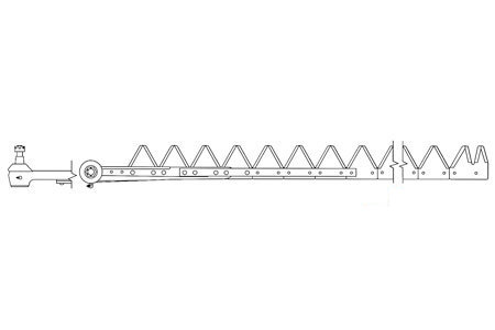 A-800-306 9' BLK UNDERSERRATD RIVET