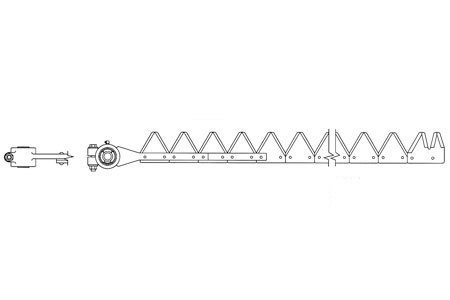 A-800-270 9' BLK UNDERSERATED RIVET