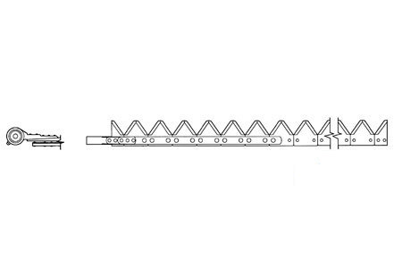 A-800-583 '13'' CHRM TOP SER RIVET'