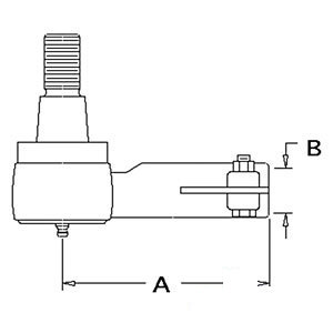A-81864100 TIE ROD END              