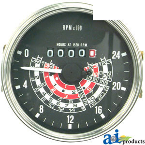 A-829223M92 TRACTORMETER (KPH)       