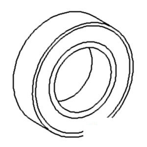 A-832519M1 BRG. BALL; 6200 SERIES   