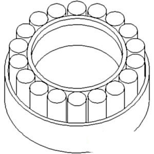 A-83934020 BEARING DIFF. PINON      