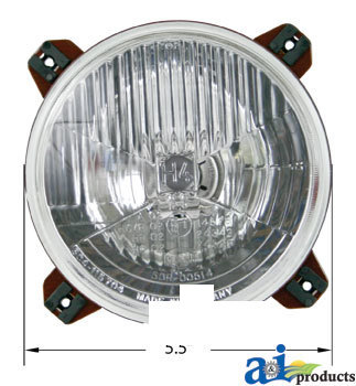 A-83959698 HEADLAMP (RH DIP)        