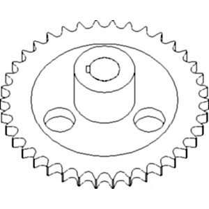 A-84069777 SPROCKET UNLOADING DRIVE 