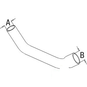 A-84496C1 RADIATOR HOSE UPPER      