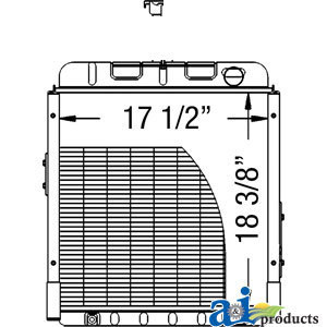 A-84524C93 RADIATOR                 