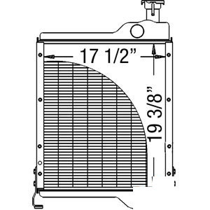 A-84673C6 RADIATOR                 