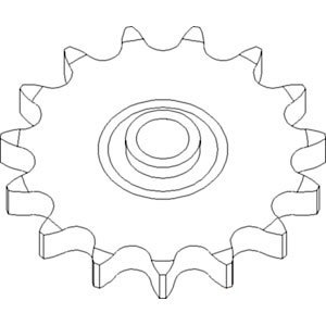 A-86627639 SPROCKET IDLER; UNLOADIN 