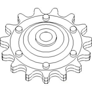 A-86627870 SPROCKET DRIVEN          