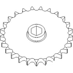 A-87024803 SPROCKET DRIVING         