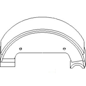 A-87344272 BRAKE SHOE               