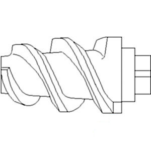 A-87737776 SPIRAL STALK; RH SPIRAL  