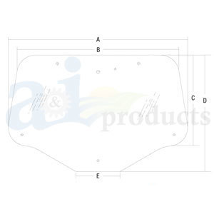 A-87744542 GLASS REAR WINDOW        