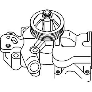 A-87800714 WATER PUMP               