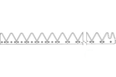 A-881-045 '20'' BLK TOP SER BOLT'