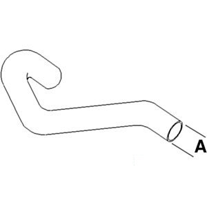 A-883680M1 HOSE AIR CLEANER         