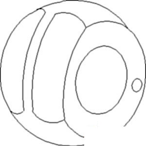 A-886428M1 LINK BALL CAT 1          