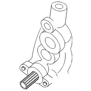 A-886821M94 HYDRAULIC PUMP           