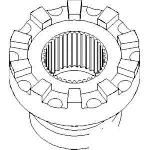 A-897036M1 DIFF. LOCK COUPLER       