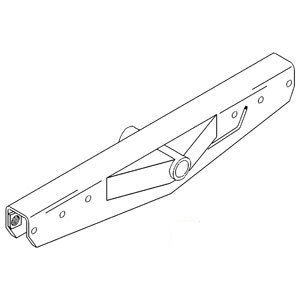 A-897625M94 FRONT AXLE               