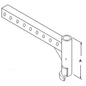 A-898220M91 AXLE ARM                 